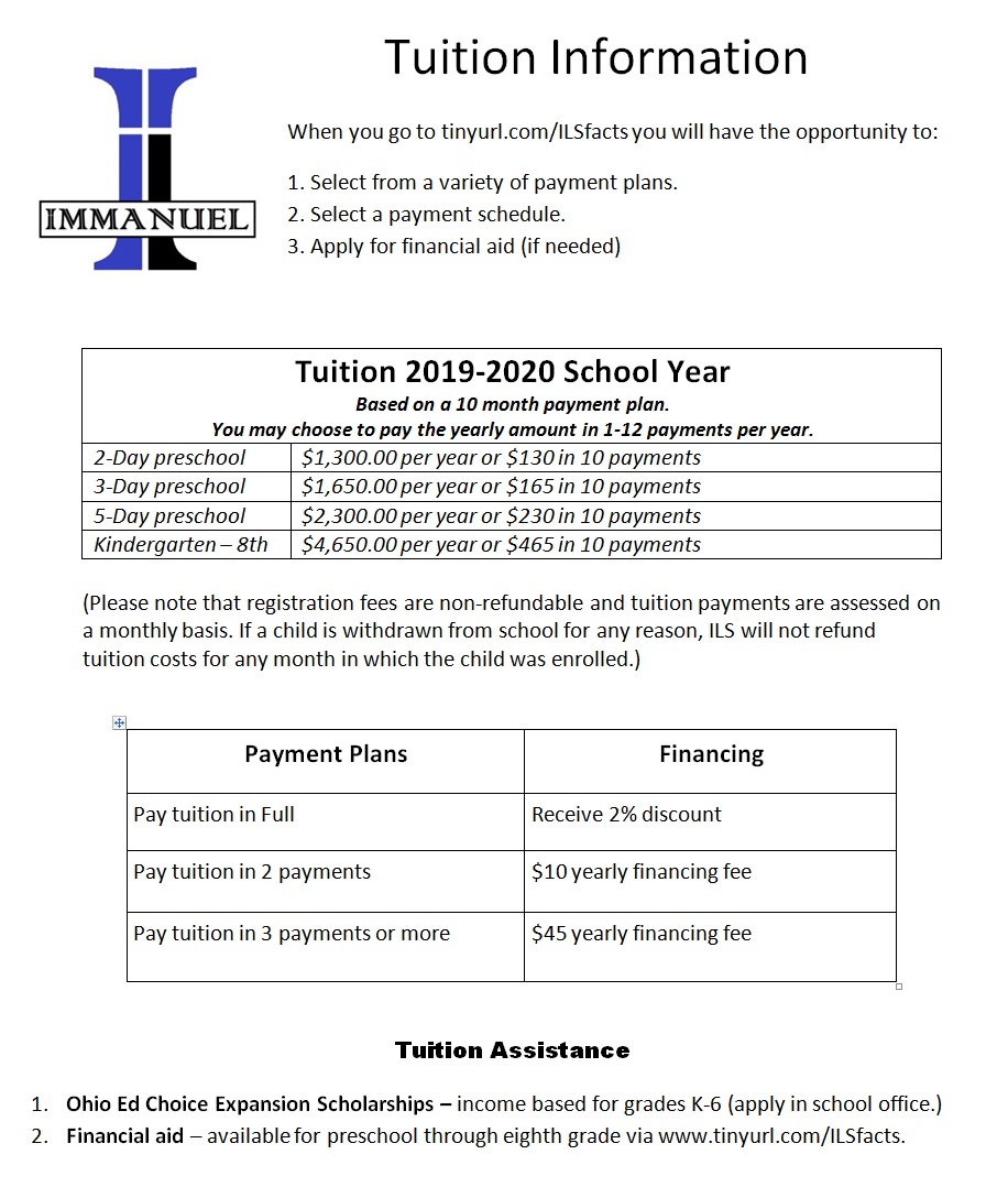 tuition-immanuel-lutheran-school